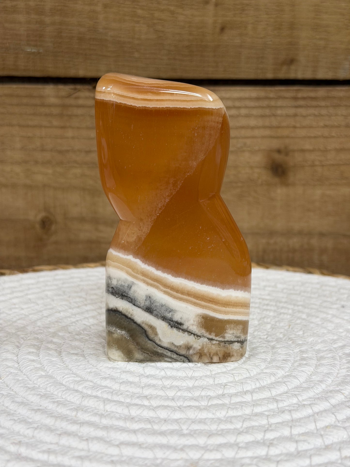 Honey Calcite Freeform