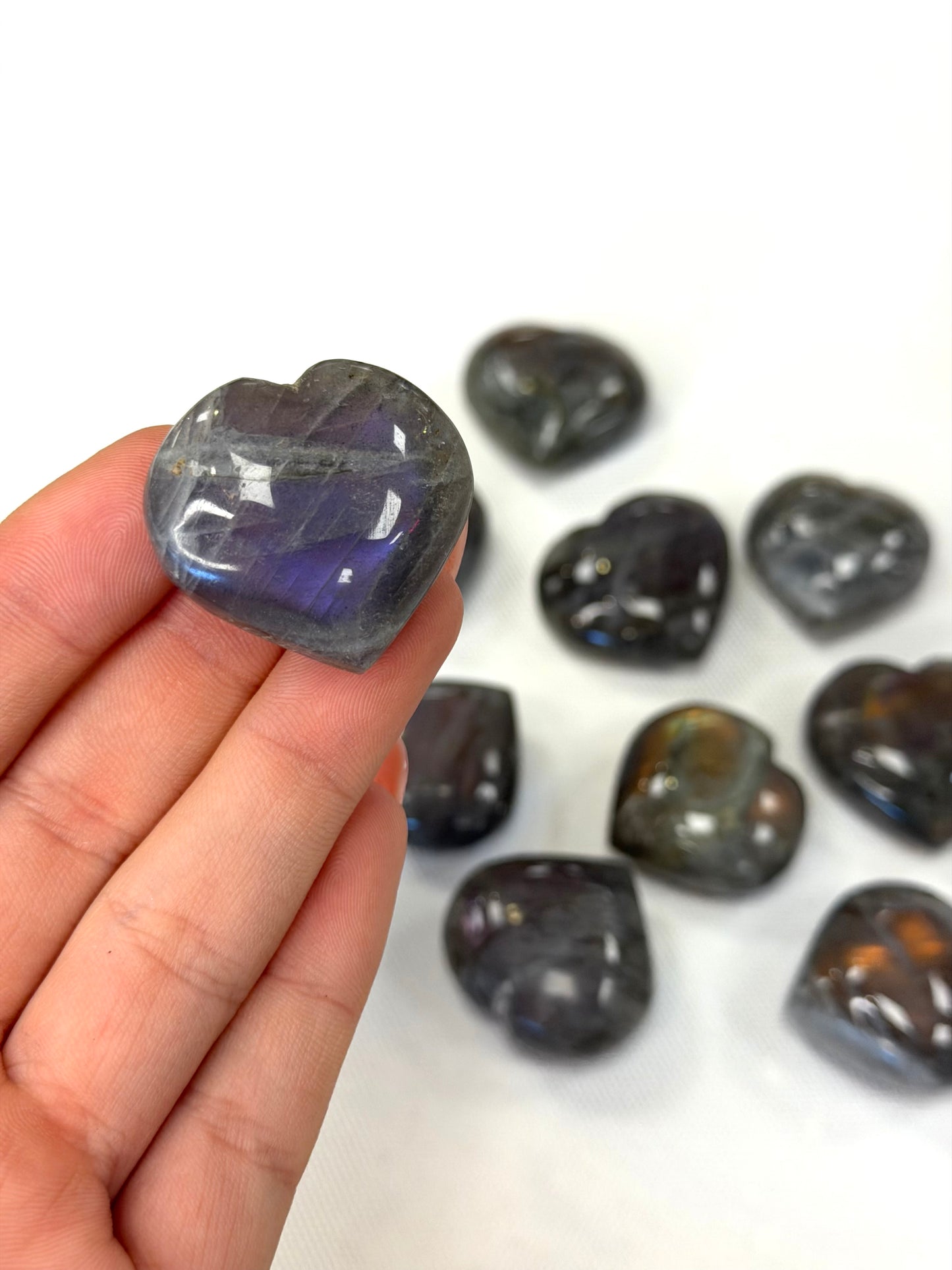 Labradorite Mini Pocket Heart
