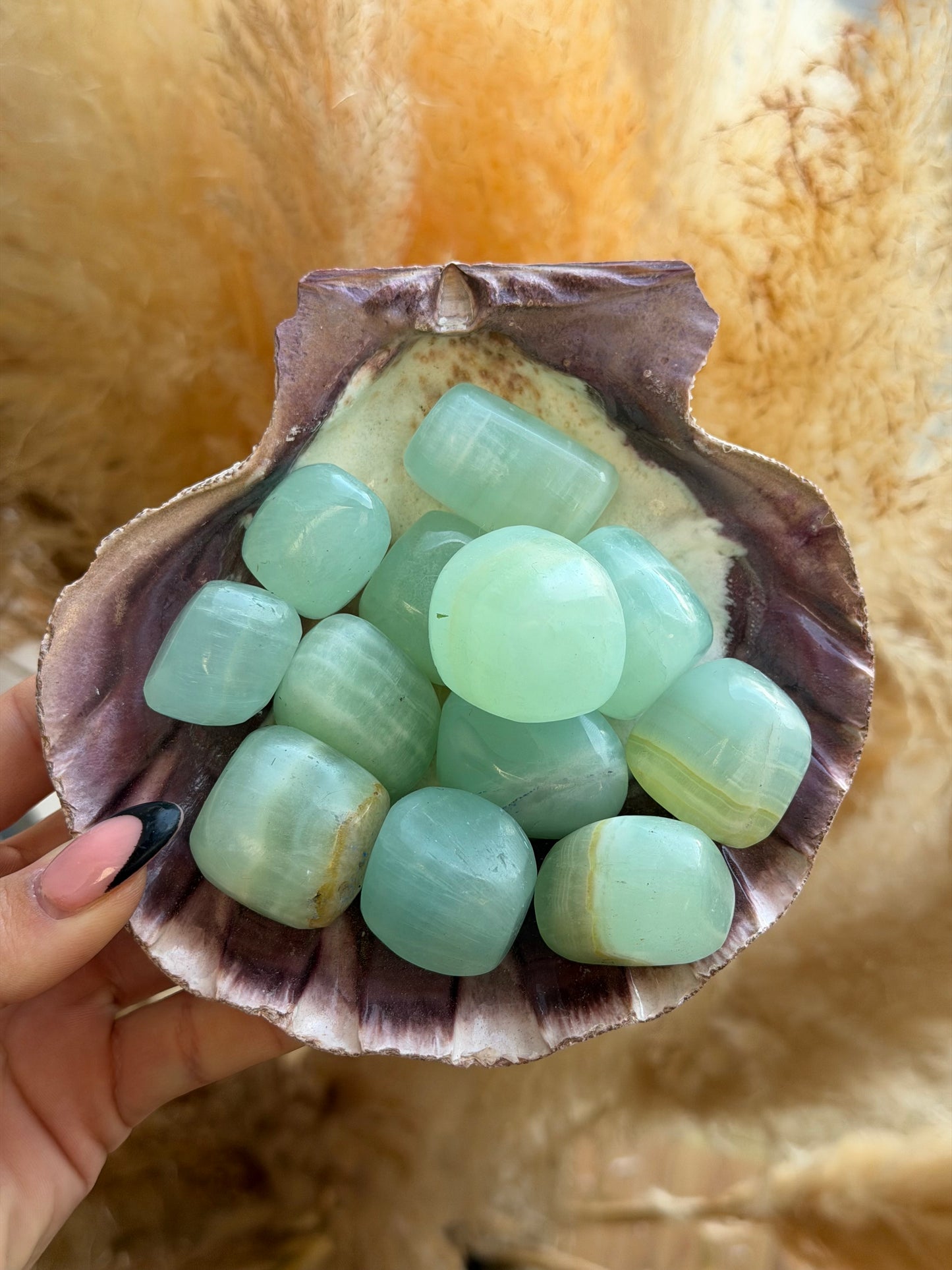 Pistachio Calcite