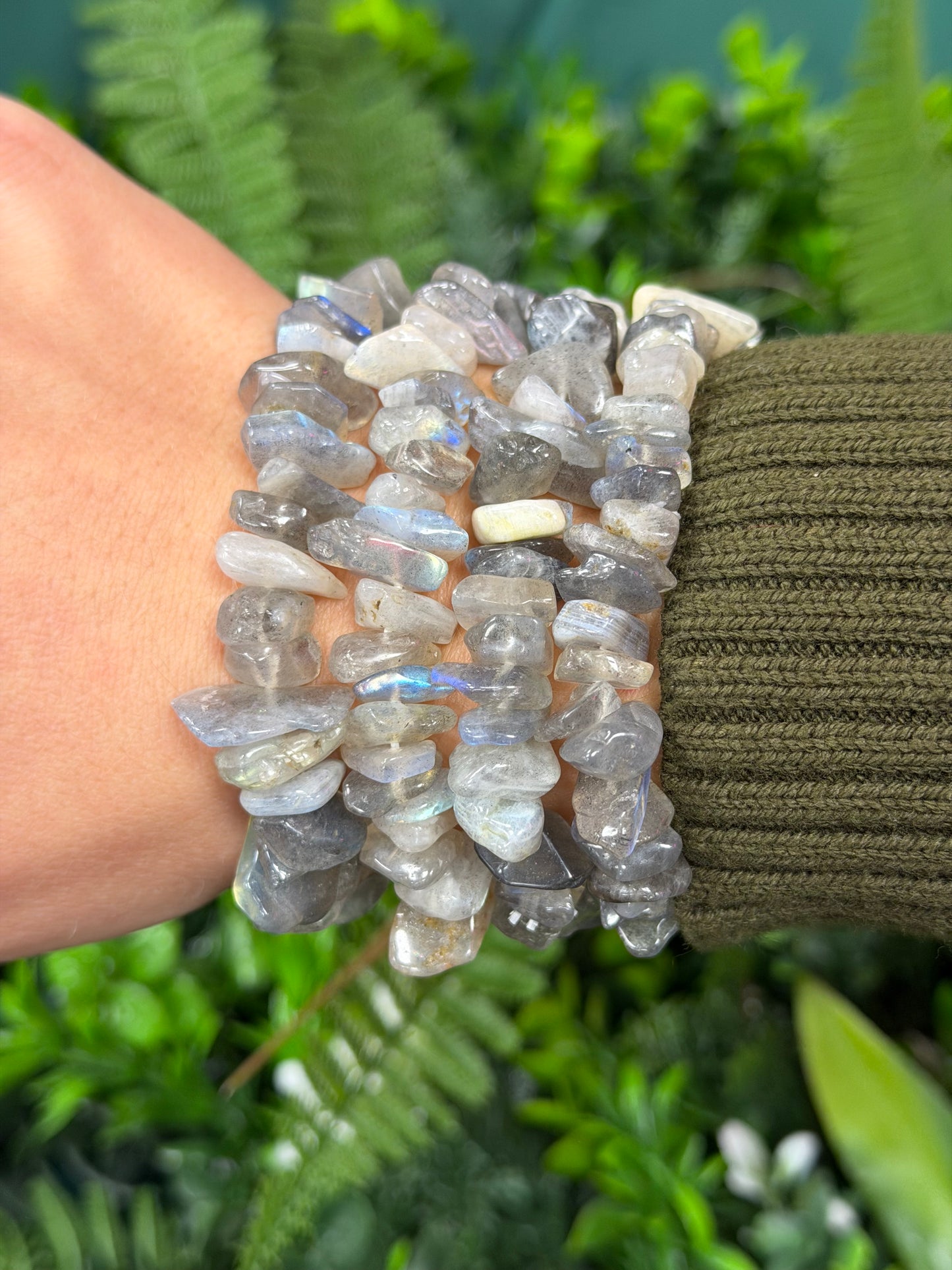 Chunky Labradorite Bracelet