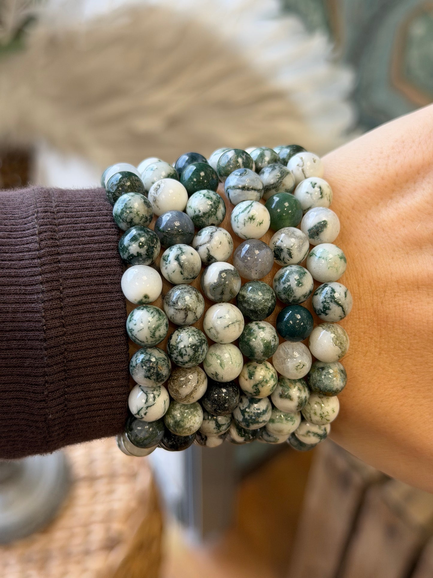 Tree Agate 8mm