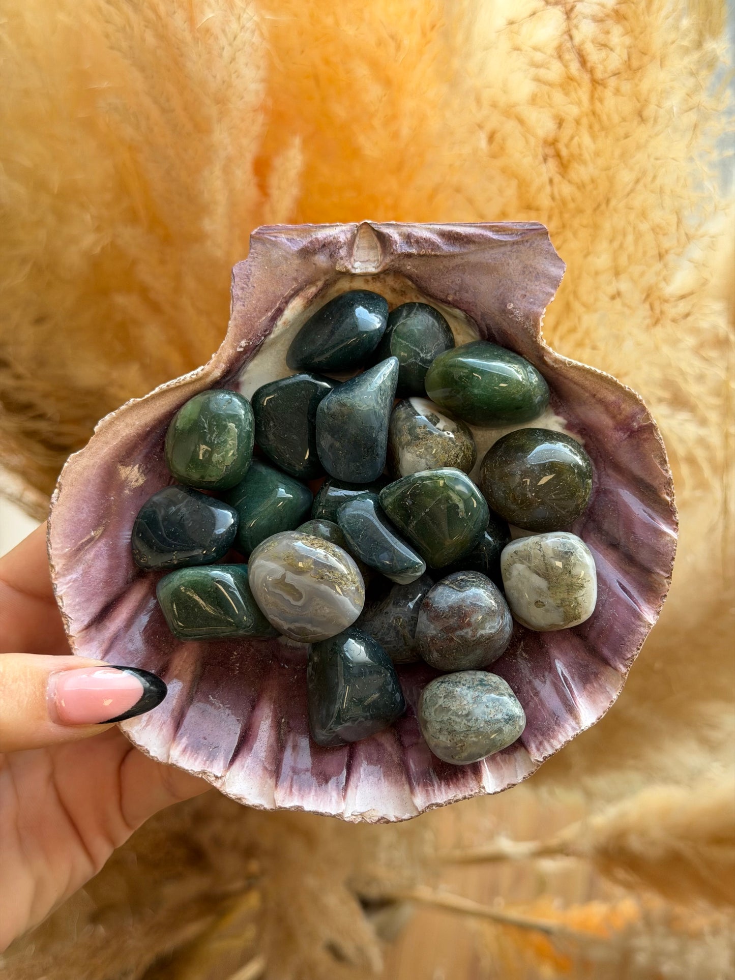 Green Moss Agate