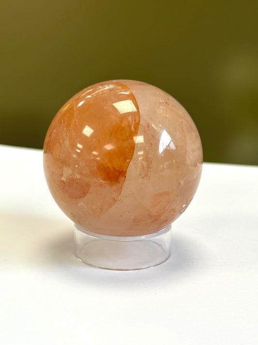 Fire Quartz Sphere