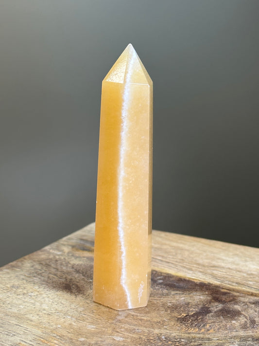 Orange Calcite Tower