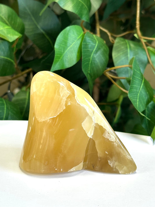 Orange Calcite Freeform