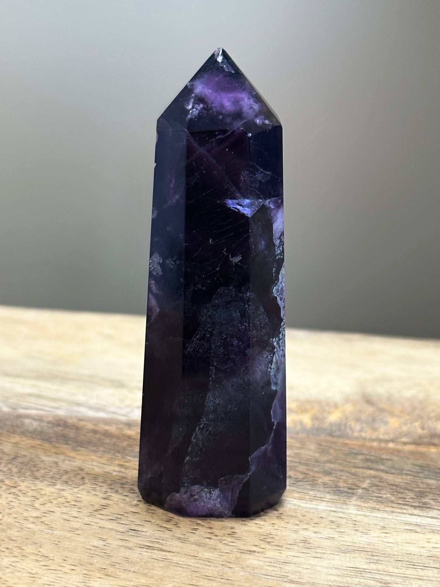 Purple Fluorite Tower