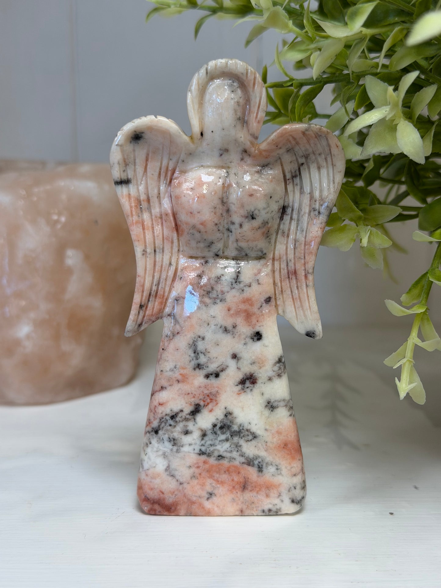 Afghanistan Rhodonite Angel