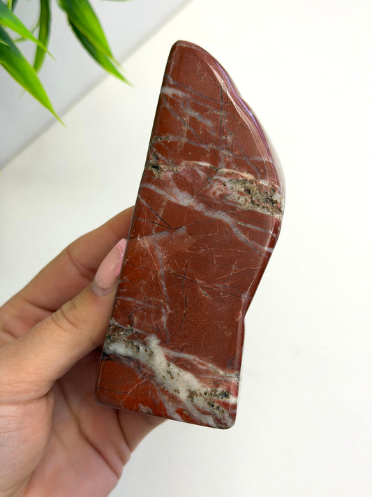 Red Jasper & Quartz Freeform