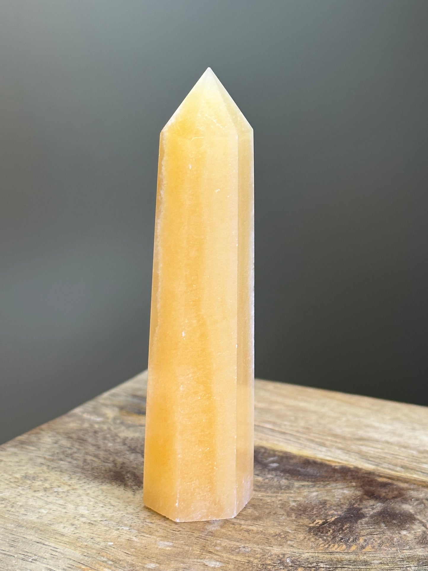 Orange Calcite Tower