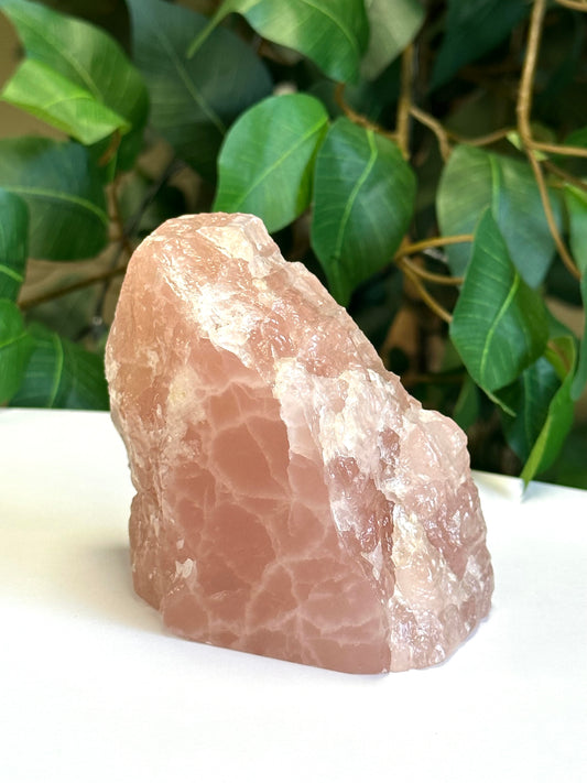 Rose Calcite Raw Freeform