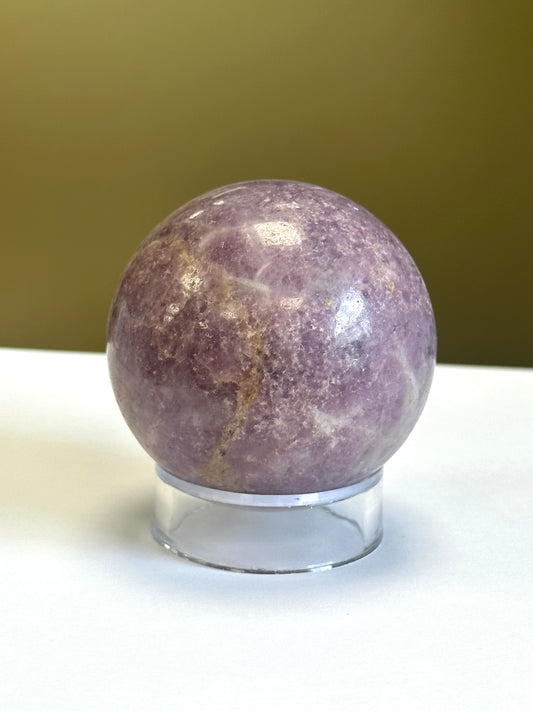 Lepidolite Sphere