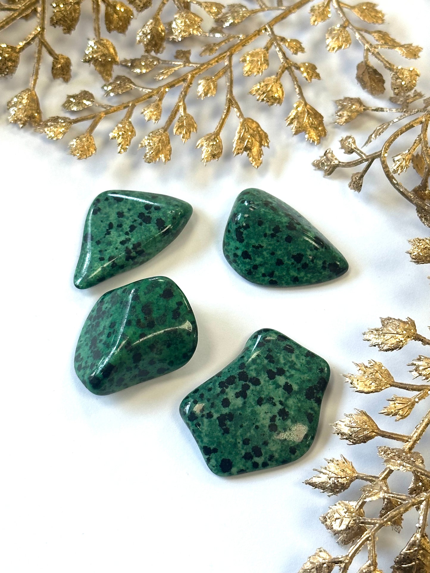 Green Dalmatian Jasper