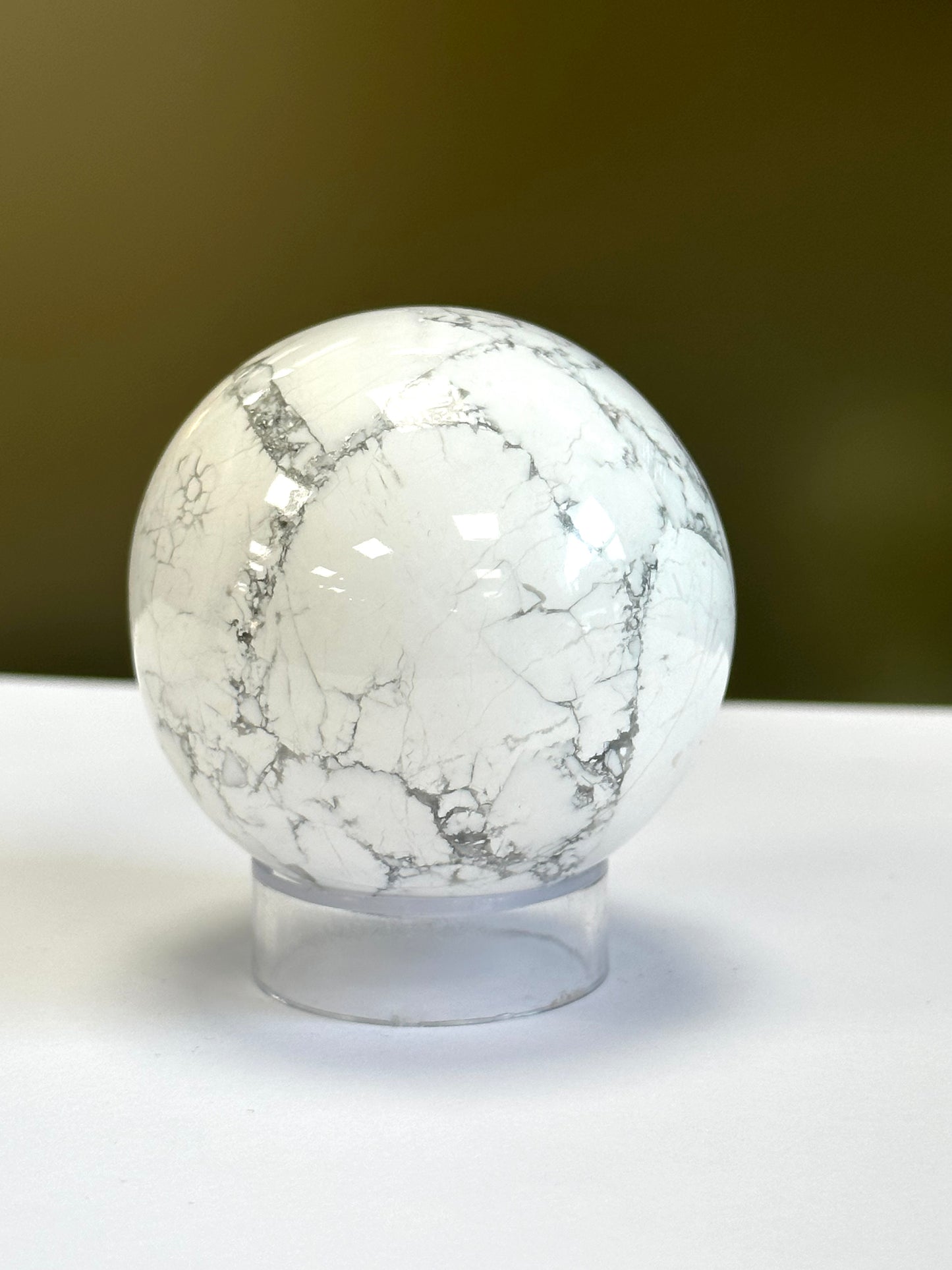 Howlite Sphere