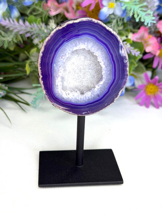 Purple Agate Stand