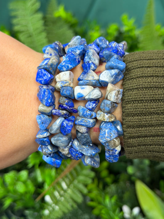 Lapis Lazuli Chunky Bracelet