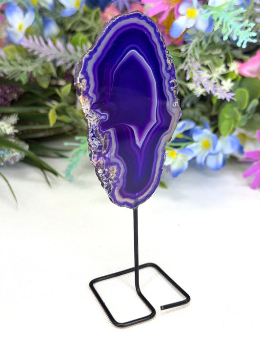 Purple Agate Stand