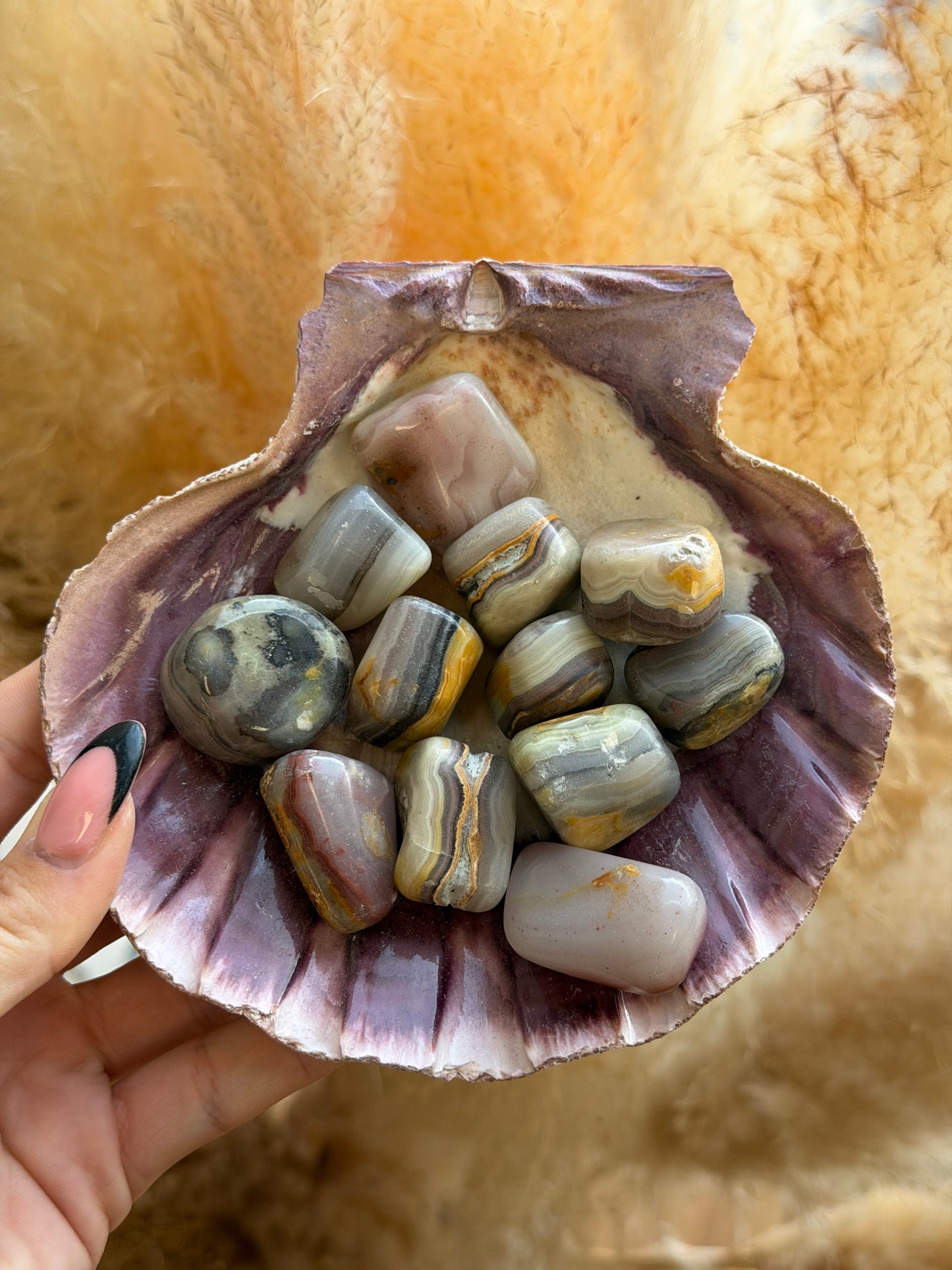 Pink Banded Calcite