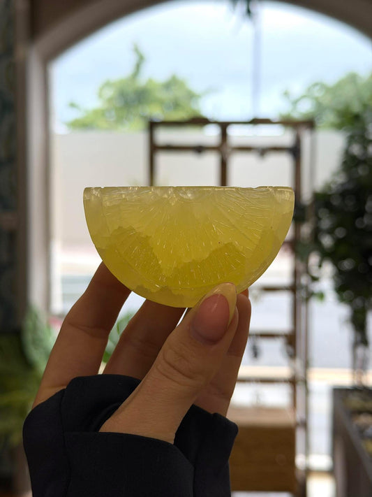 Lemon Calcite Lemon Slice