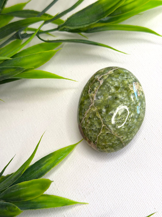 Tremolite Palm Stone