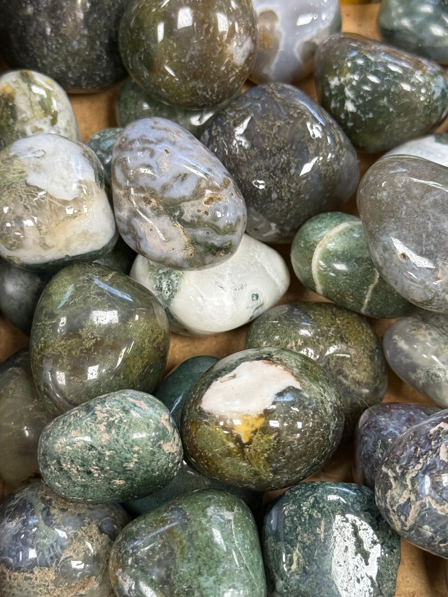 Green Moss Agate