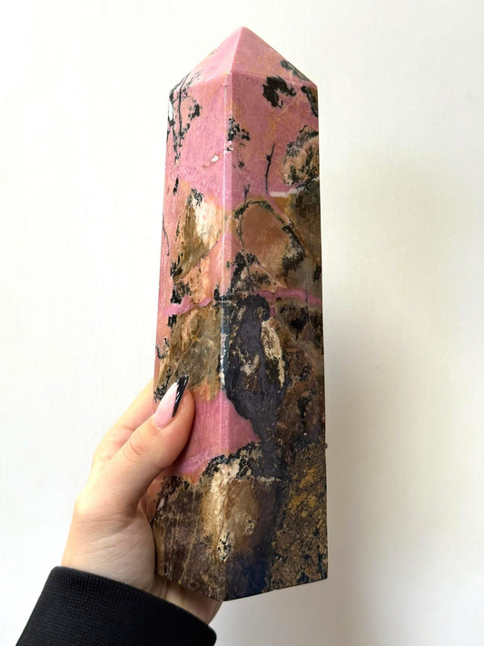 Giant Rhodonite Tower (Click & Collect Only)
