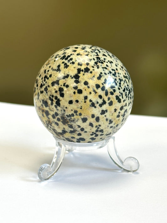 Dalmatian Jasper Sphere