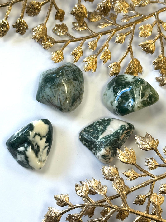 Green Moss Agate