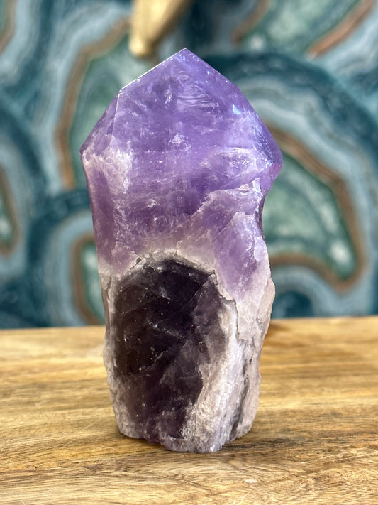 Amethyst Raw & Polished Tower